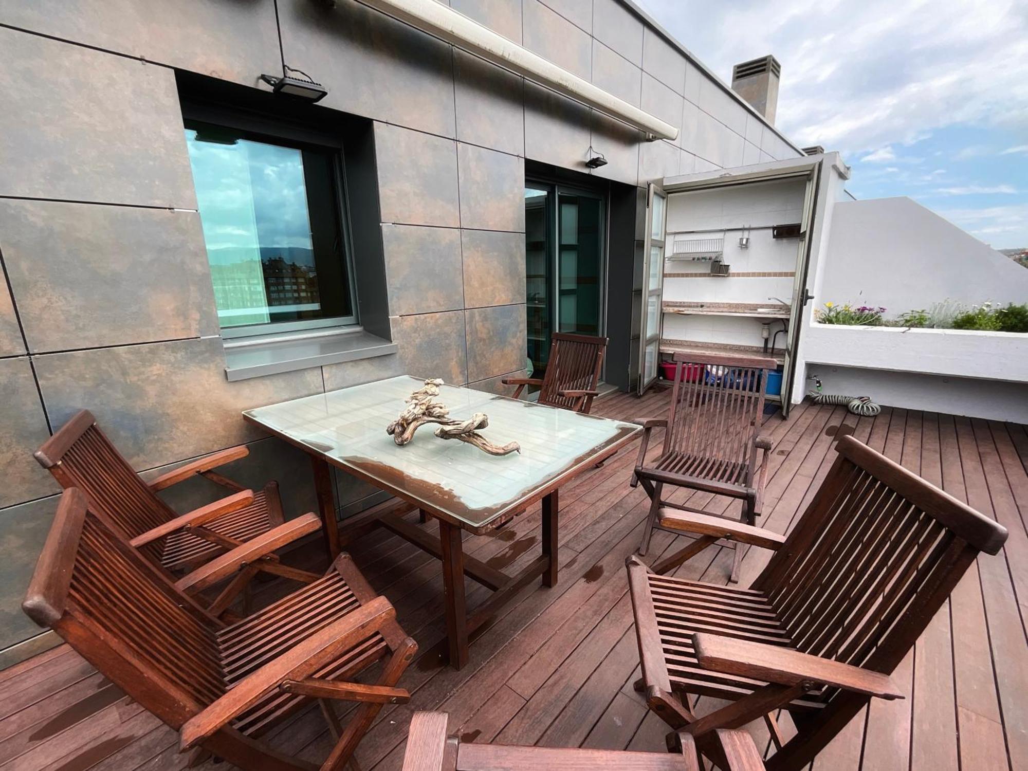 El Atico De La Playa Parking Gratis Apartment Gijon Luaran gambar